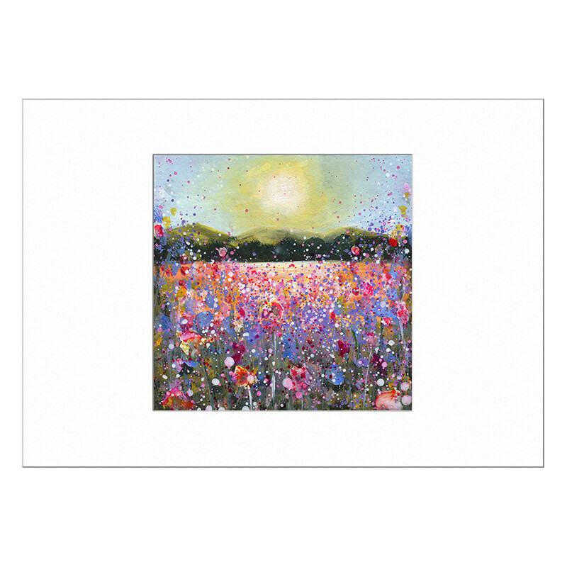 Morning Glory Limited Edition Print with Mount